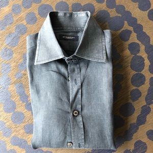 Men’s Burberry Linen Shirt - 15 neck 38 chest